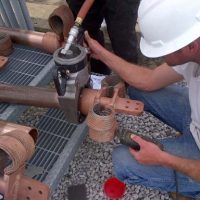 Swaging Copper Bus Expansion