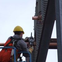 Copper Bus Splice Swaging